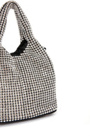 Kadın Siyah Taşlı El Çantası | Derimod