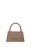 Women's Gold Fabric Clutch Bag | Derimod