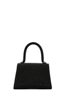 Women's Black Stone Handbag | Derimod