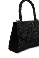 Women's Black Stone Handbag | Derimod