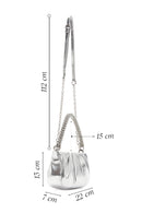 Women's Silver Handbag | Derimod