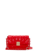Women's Red Quilted Crossbody Bag | Derimod