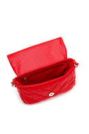 Women's Red Quilted Crossbody Bag | Derimod
