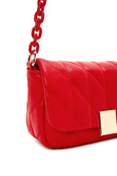 Women's Red Quilted Crossbody Bag | Derimod