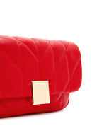 Women's Red Quilted Crossbody Bag | Derimod