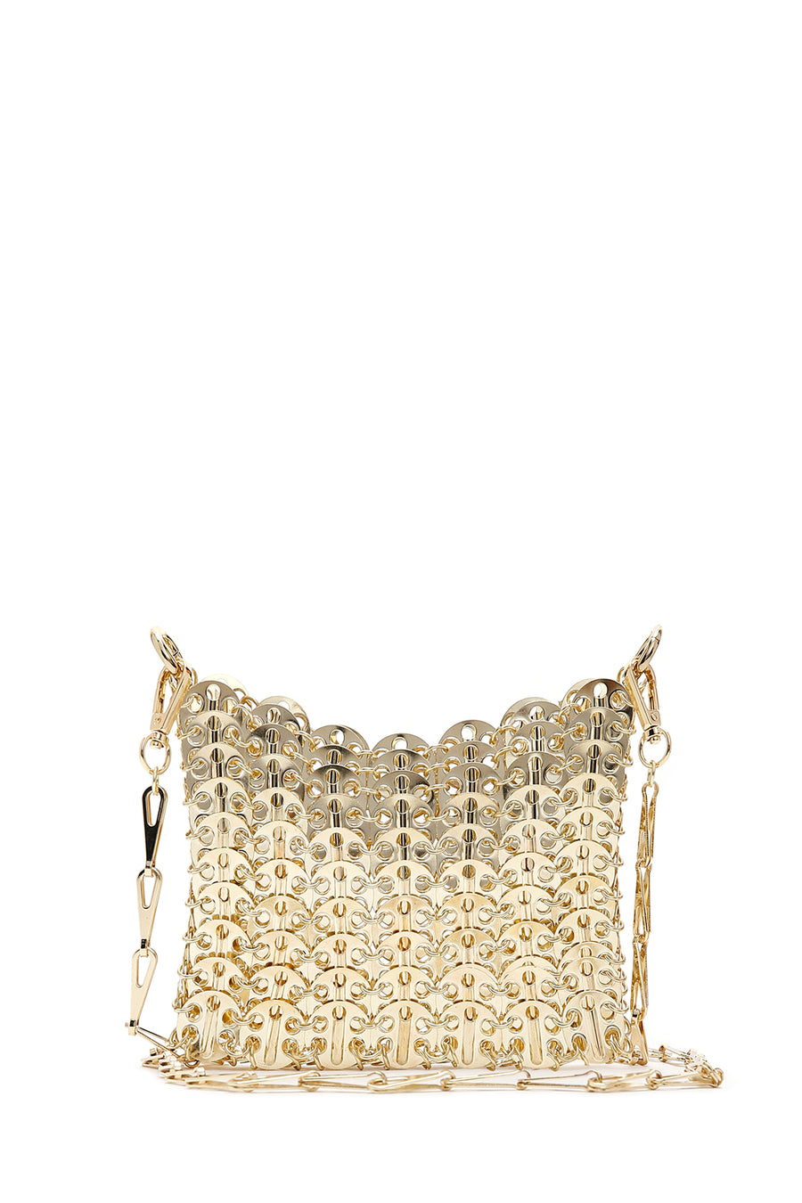 Women's Gold Metal Crossbody Bag 23SBD2965ML | Derimod