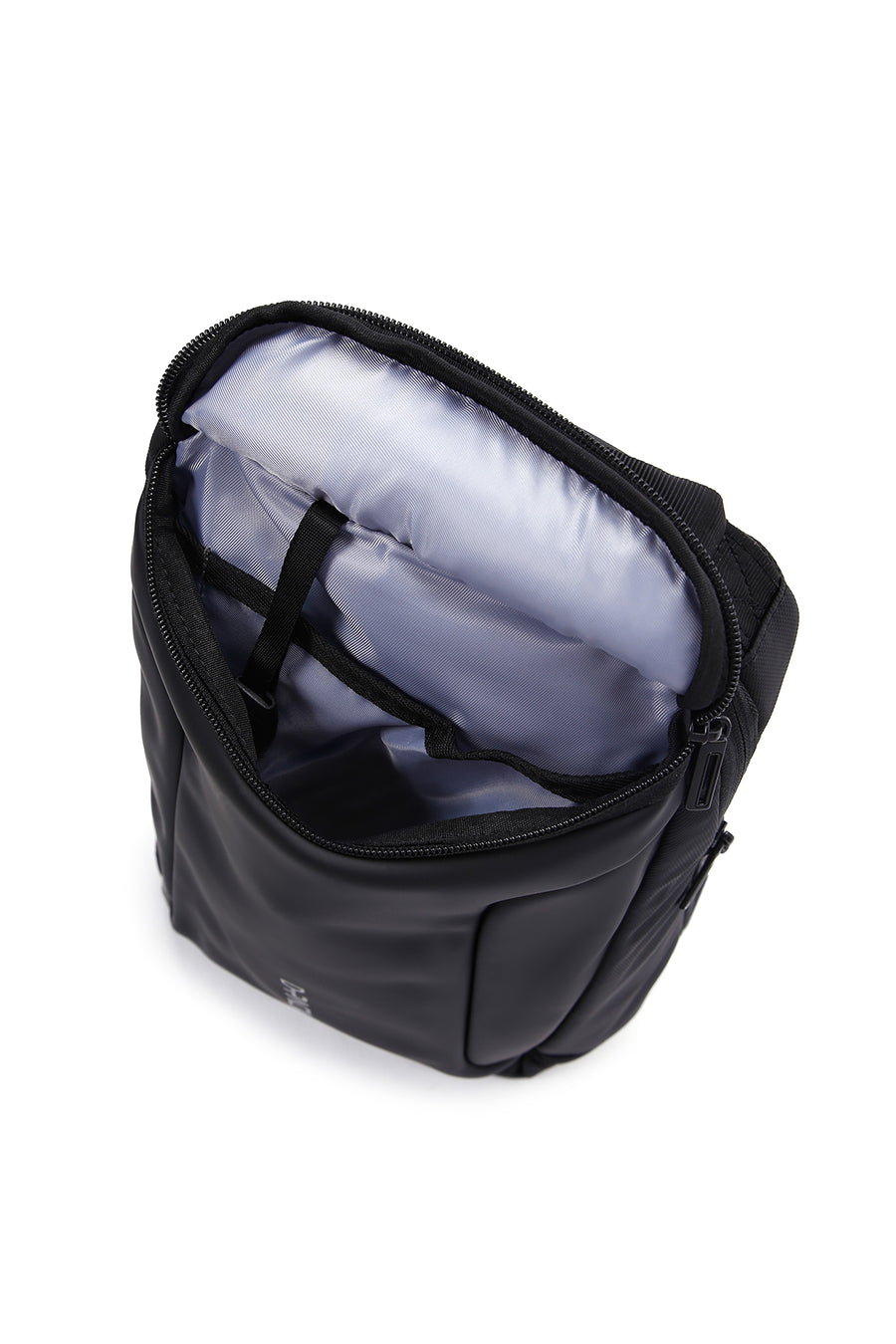 D-Pack Men's Black Technological Fabric Crossbody Bag