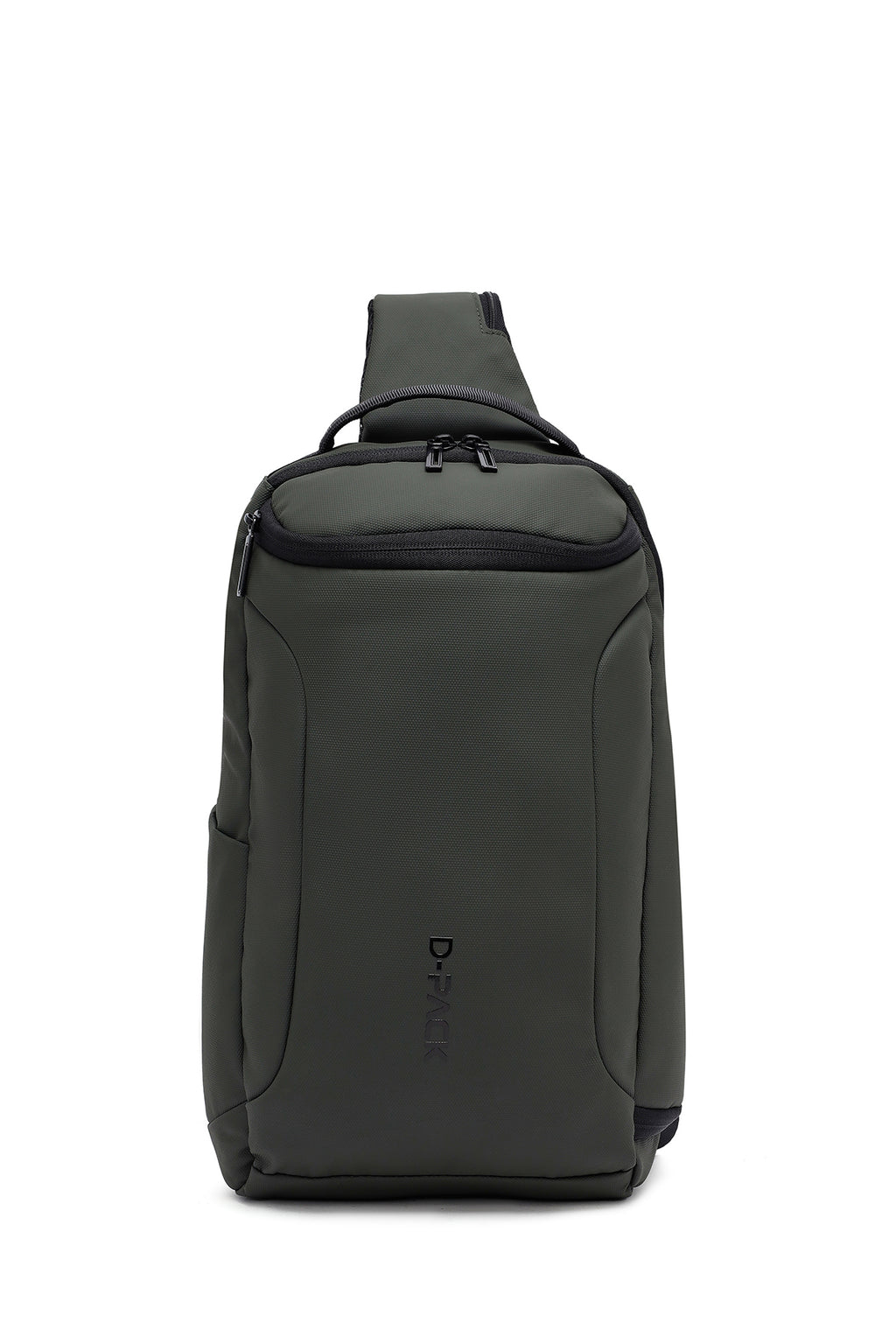 D-Pack Erkek Haki Teknolojik Kumaş Çapraz Çanta