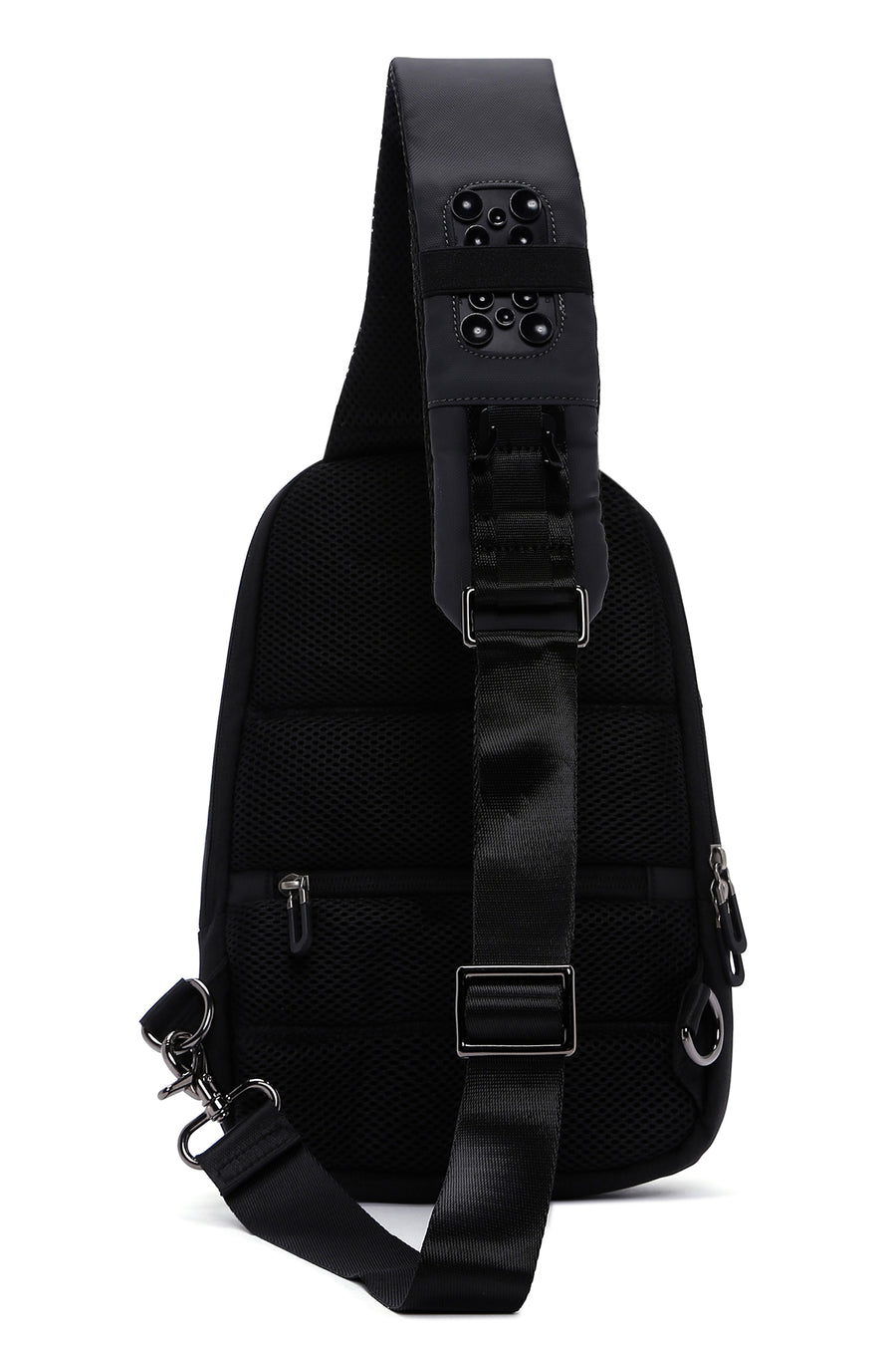 D-Pack Erkek Siyah Teknolojik Kumaş Çapraz Çanta
