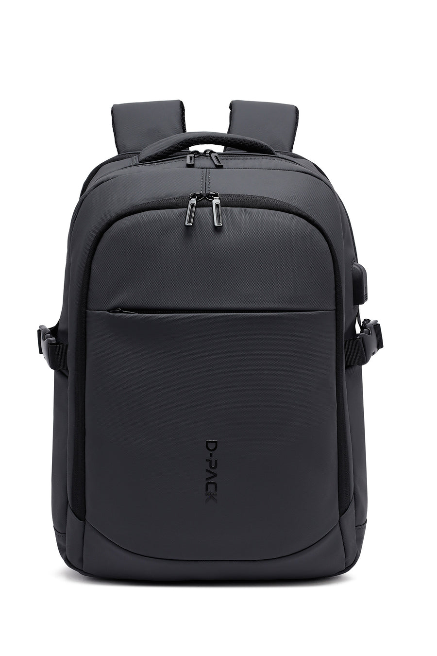 D-Pack Unisex Gri Teknolojik Kumaş Sırt Çantası 23SBD30086F | Derimod