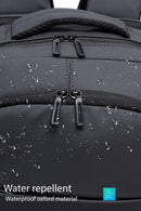 D-Pack Unisex Gri Teknolojik Kumaş Sırt Çantası | Derimod