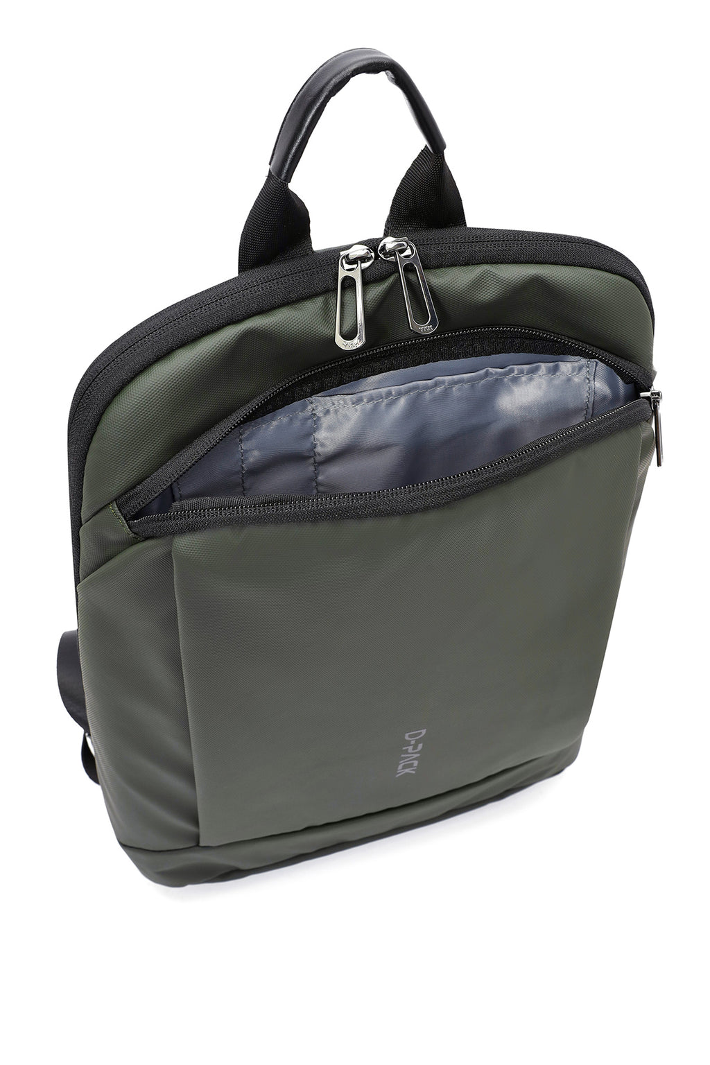 D-Pack Unisex Yeşil Kumaş Sırt Çantası