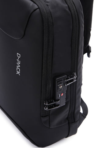 D-Pack Unisex Siyah Teknolojik Hardcase Sırt Çantası