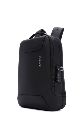 D-Pack Unisex Siyah Teknolojik Hardcase Sırt Çantası