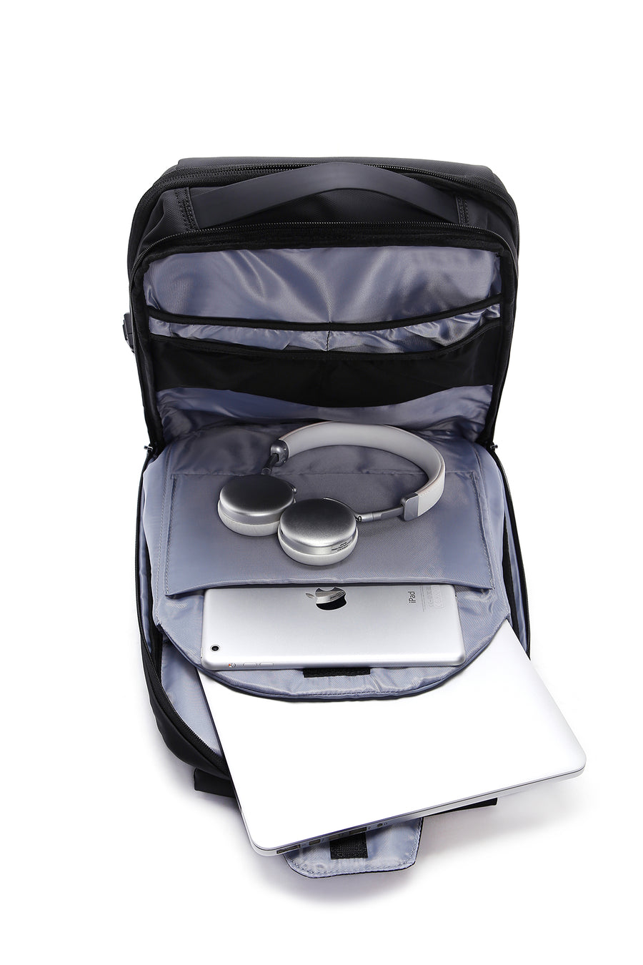 D-Pack Unisex Black Technological Hardcase Backpack