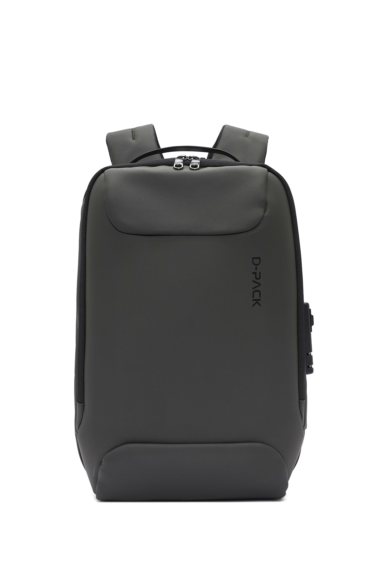 D-Pack Unisex Haki Teknolojik Hardcase Sırt Çantası 23SBD3011HC | Derimod