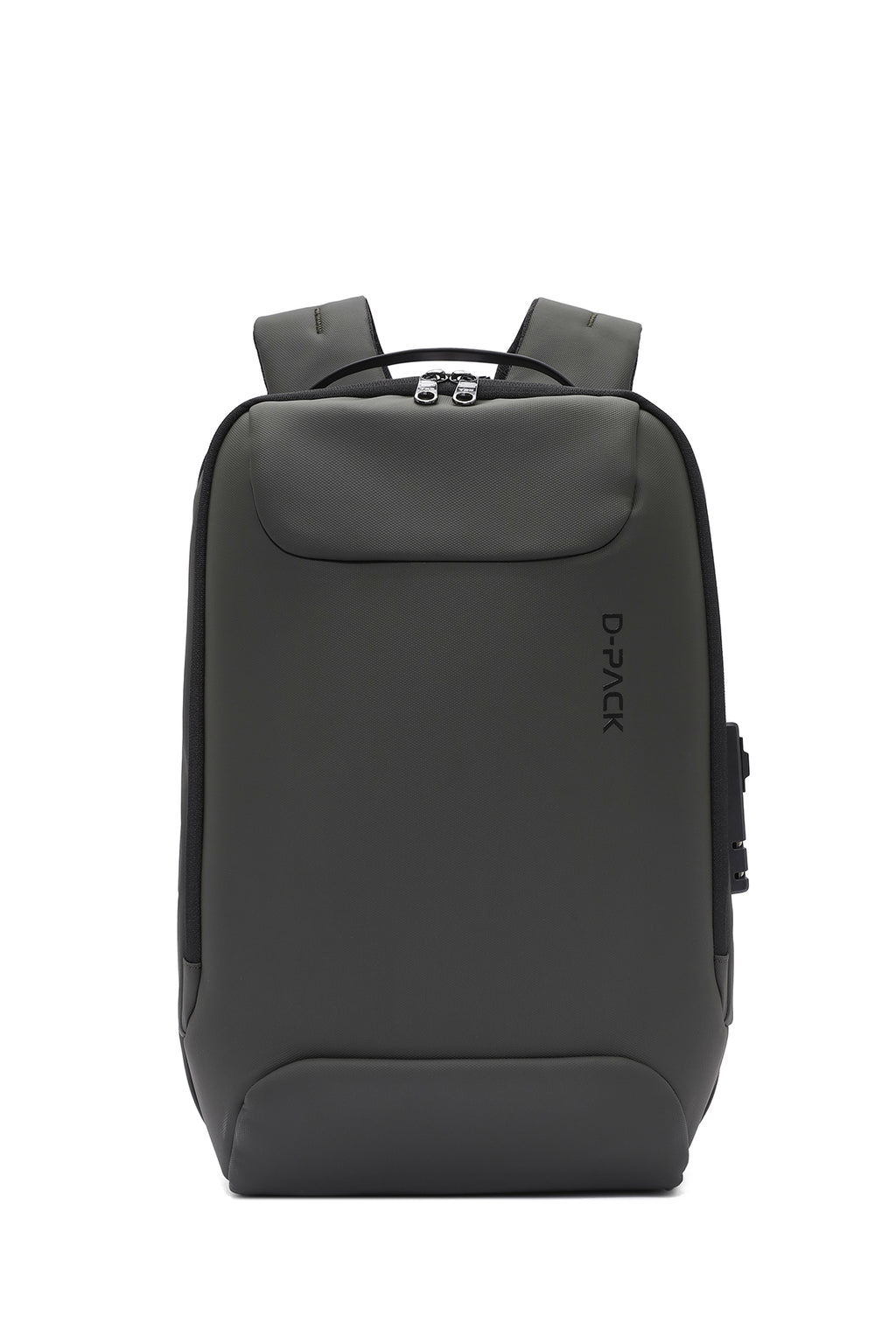 D-Pack Unisex Haki Teknolojik Hardcase Sırt Çantası