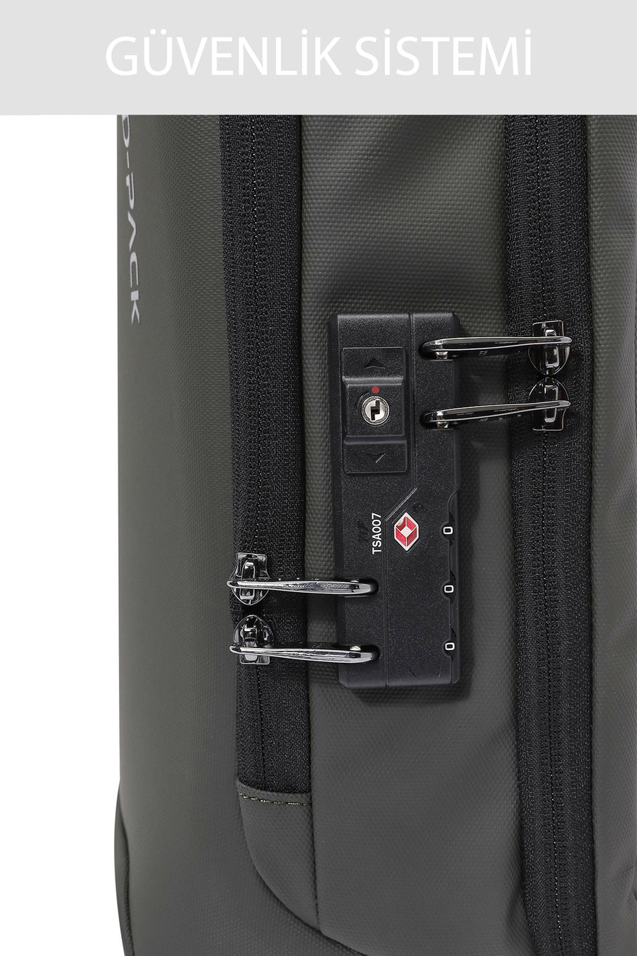 D-Pack Unisex Khaki Technological Hardcase Backpack