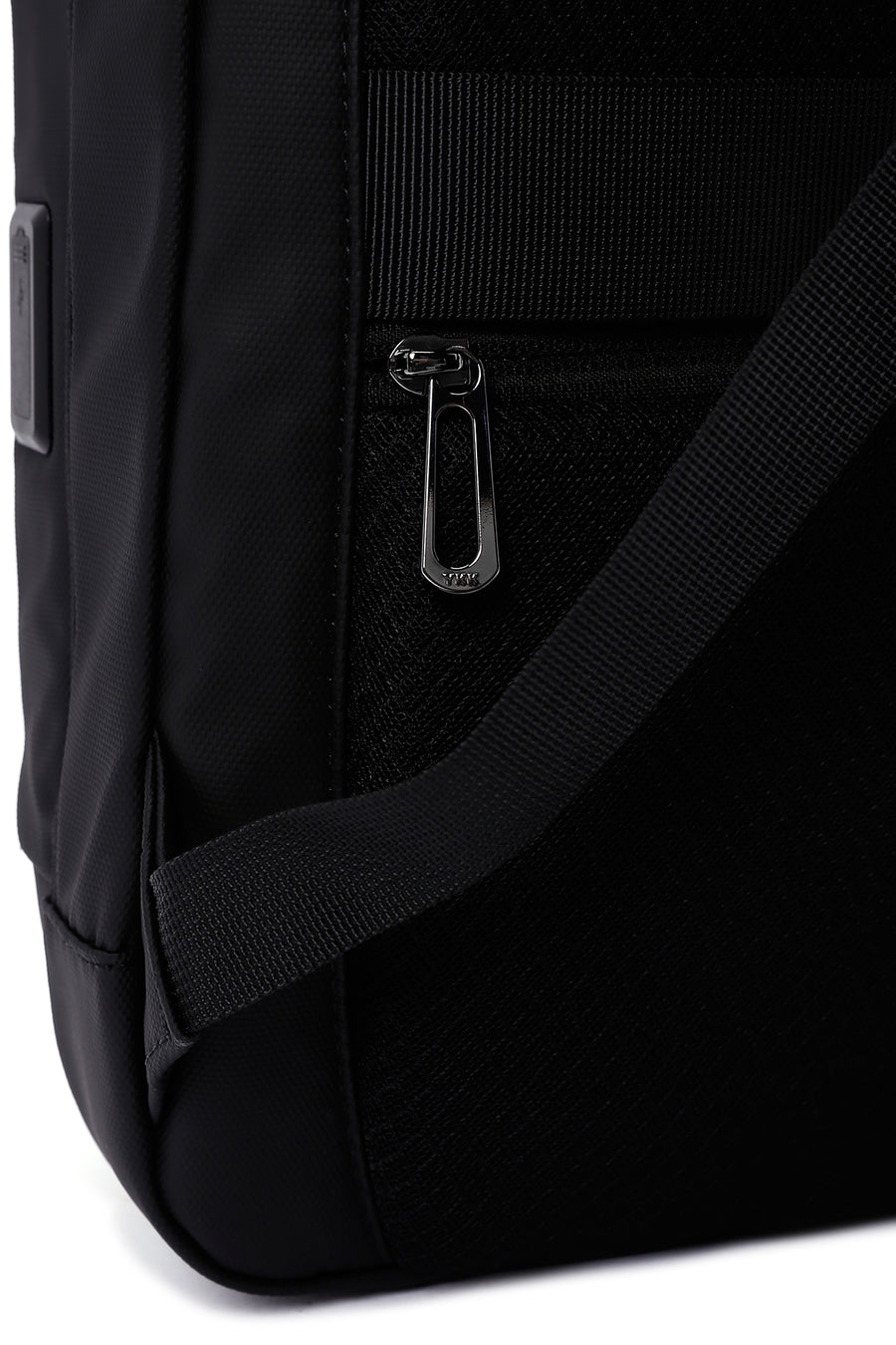 D-Pack Unisex Black Technological Fabric Hardcase Backpack