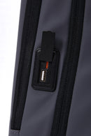 D-Pack Unisex Gri Teknolojik Kumaş Hardcase Sırt Çantası | Derimod