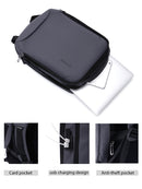 D-Pack Unisex Gri Teknolojik Kumaş Hardcase Sırt Çantası | Derimod