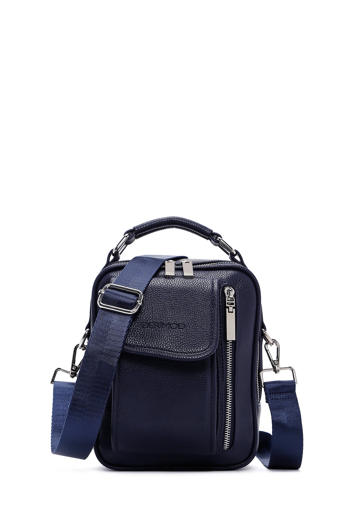 Erkek Lacivert Çapraz Çanta