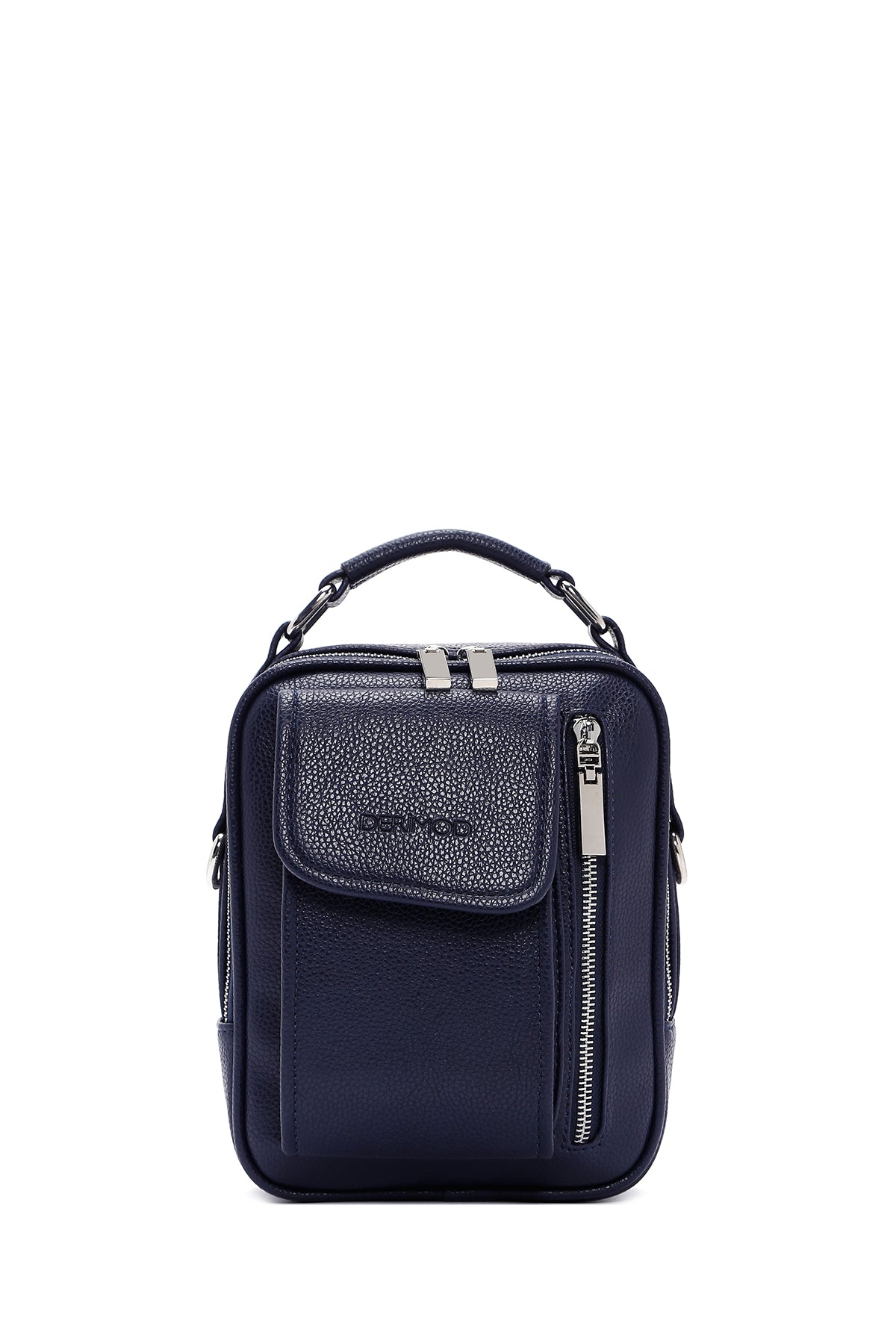 Erkek Lacivert Çapraz Çanta