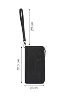 Men's Black Leather Handbag | Derimod