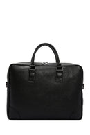 Men's Black Leather Briefcase | Derimod