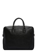 Men's Black Leather Briefcase | Derimod