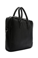Men's Black Leather Briefcase | Derimod