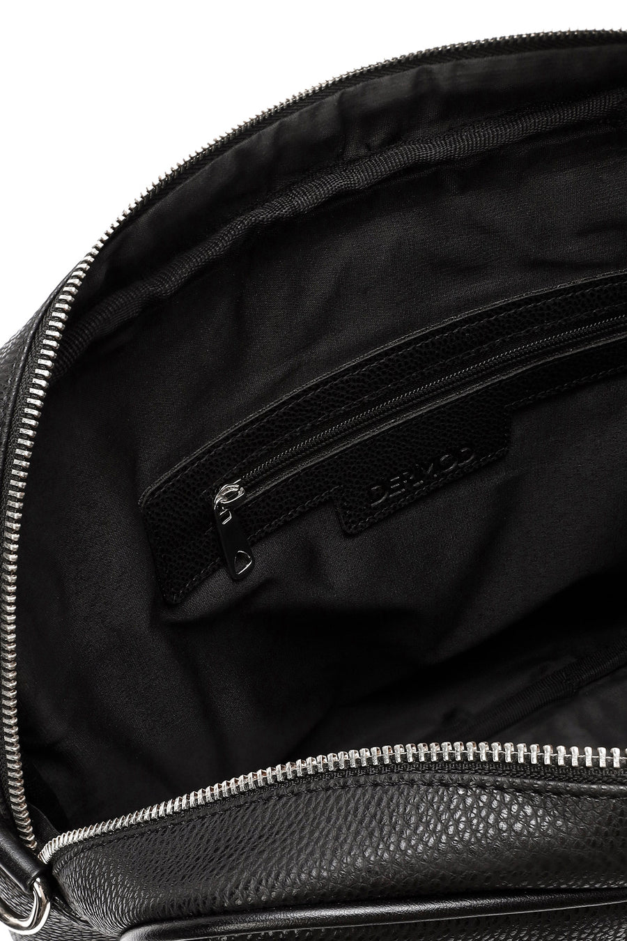 Men's Black Long Strap Briefcase