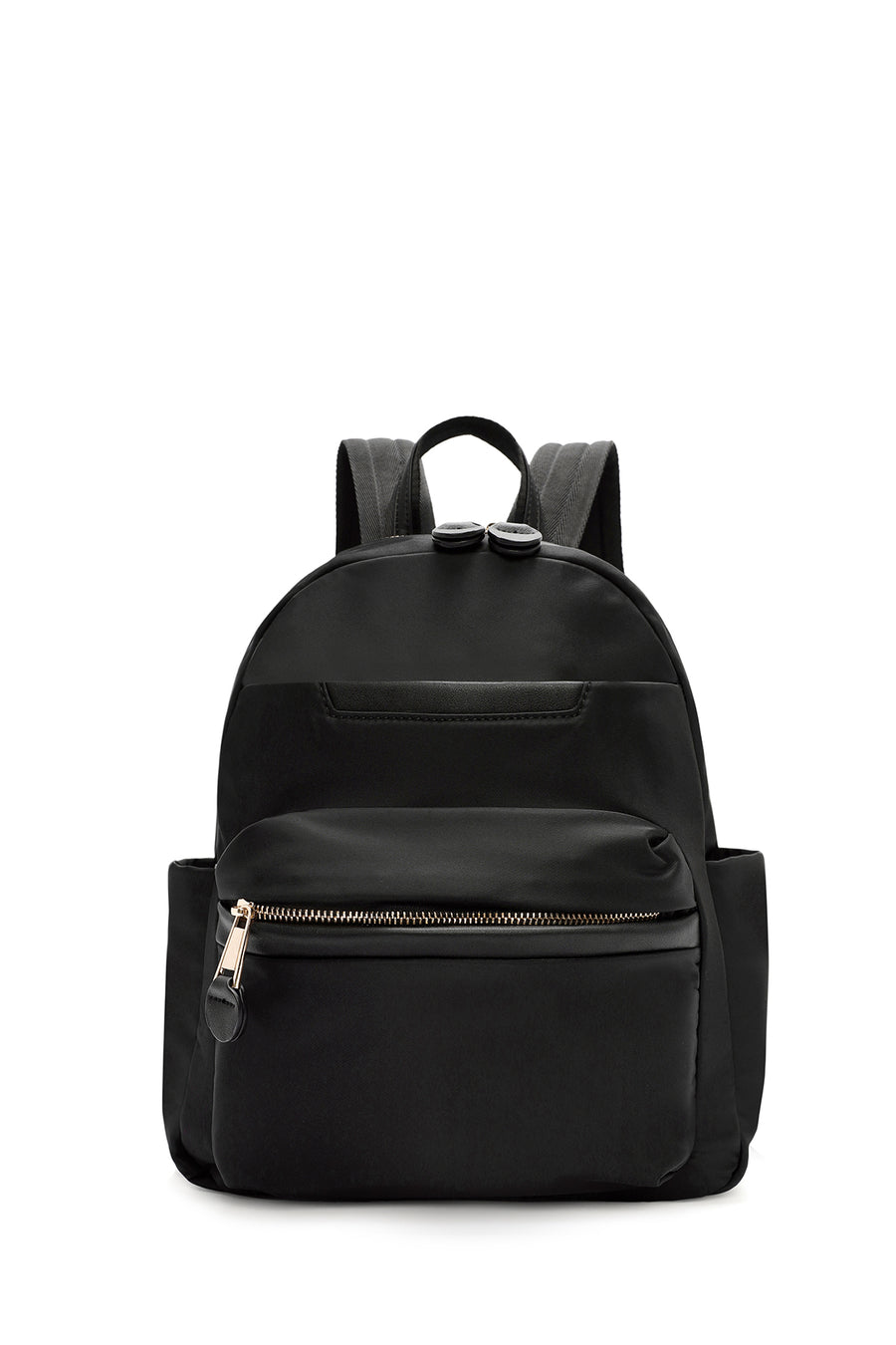Women's Black Front Pocket Backpack 23SBS999699 | Derimod