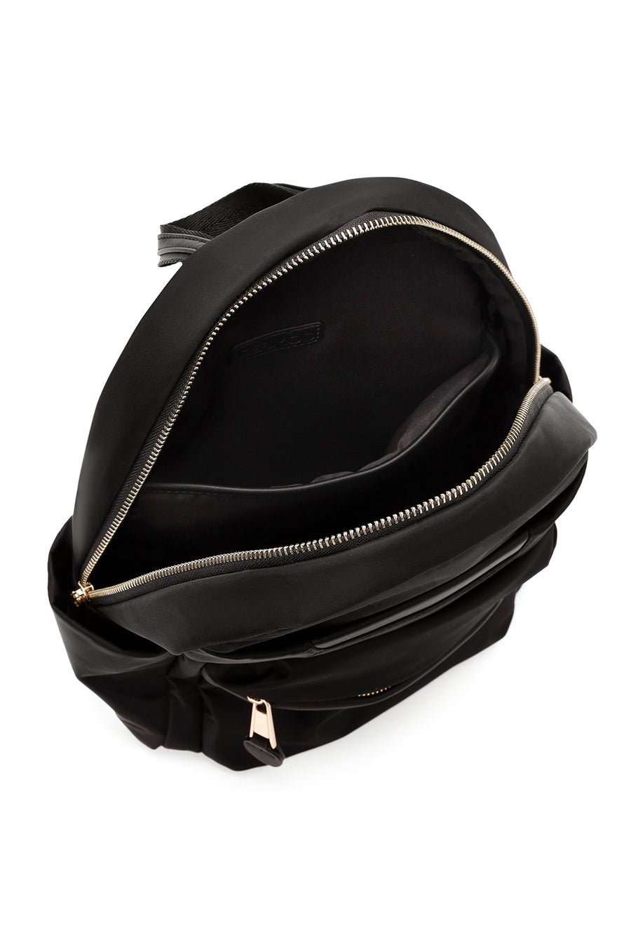 Women's Black Front Pocket Backpack