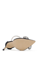 Kadın Siyah Taşlı Stiletto | Derimod