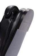 Kadın Siyah Deri Sandalet | Derimod