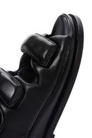 Kadın Siyah Deri Sandalet | Derimod