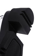 Kadın Beyaz Deri Platform Topuklu Sandalet | Derimod