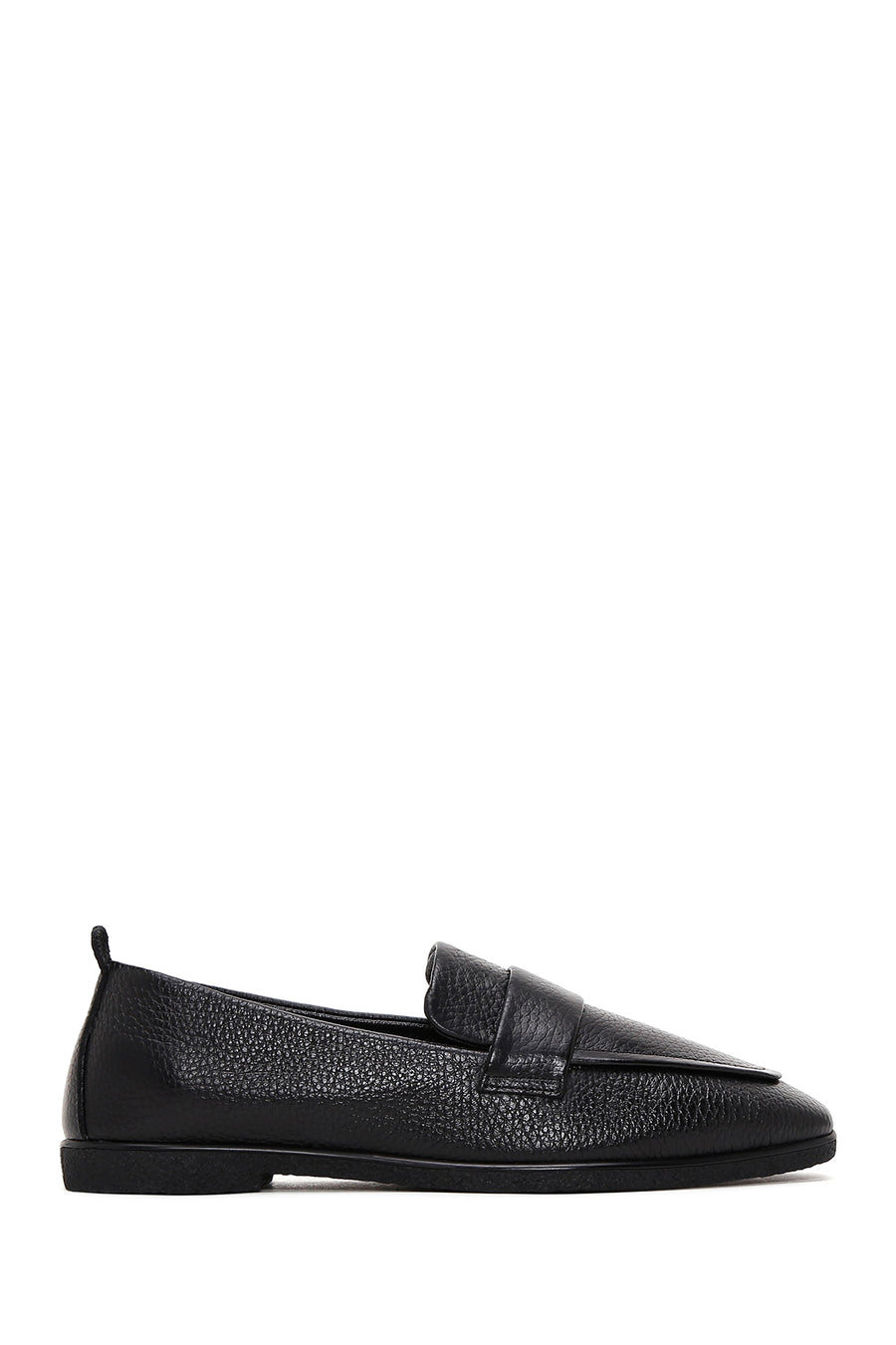 Kadın Siyah Deri Loafer 23SFD1515FT | Derimod