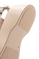 Kadın Bej Kalın Tabanlı Sandalet | Derimod