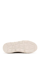 Women's Beige Thick Soled Sneaker | Derimod