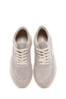 Women's Beige Thick Soled Sneaker | Derimod