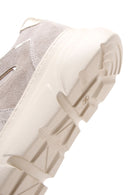 Women's Beige Thick Soled Sneaker | Derimod