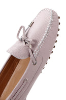 Women's Powder Leather Loafer | Derimod