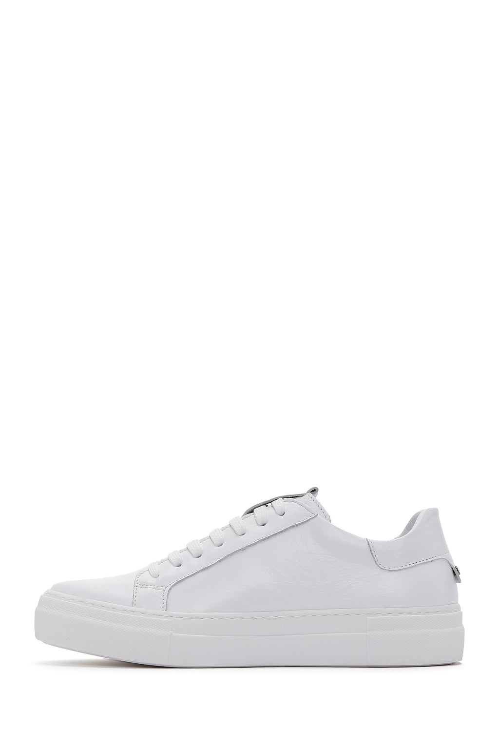 Kadın Beyaz Deri Sneaker