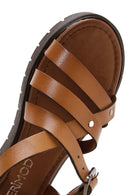 Kadın Taba Deri Bodrum Sandalet | Derimod