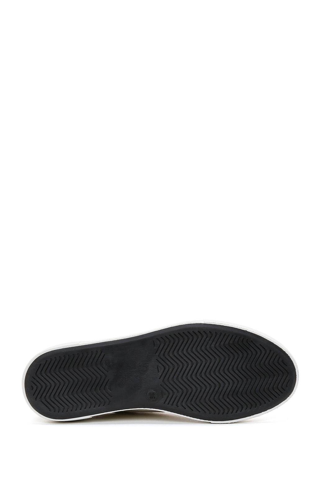 Kadın Krem Deri Sneaker