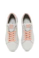 Kadın Krem Deri Sneaker | Derimod