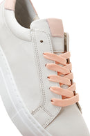 Kadın Krem Deri Sneaker | Derimod