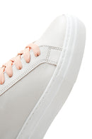 Kadın Krem Deri Sneaker | Derimod